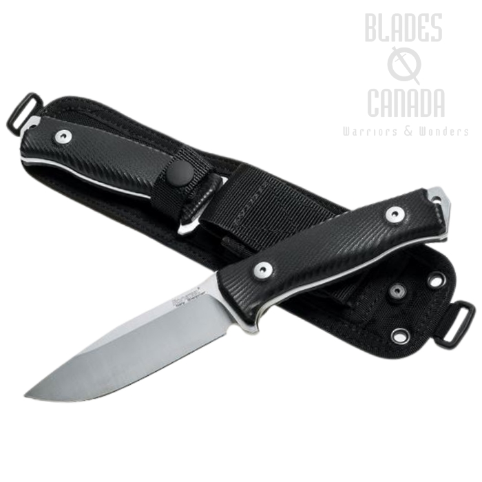 Lion Steel M5 Fixed Blade Knife, Sleipner Satin, G10, Cordura Sheath, M5 G10